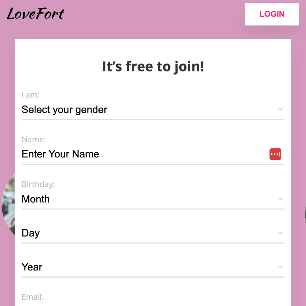 LoveFort Latin dating site